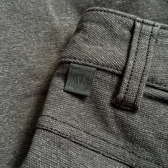 Lululemon Men's ABC Pant Slim *Tech Canvas 34" - Grey - Picture 6 of 9